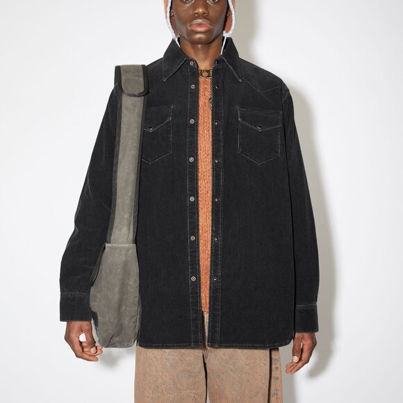 BNWT AW23 ACNE STUDIOS CORDUROY BUTTON-UP SHIRT 46 & 52 - Picture 1 of 11